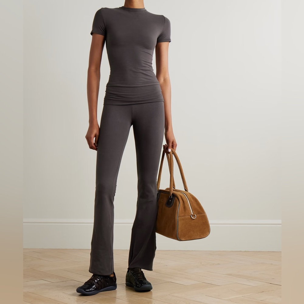 SKIMS Cotton jersey Flare Pants